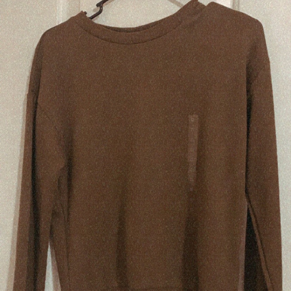H&M dark green thin sweater